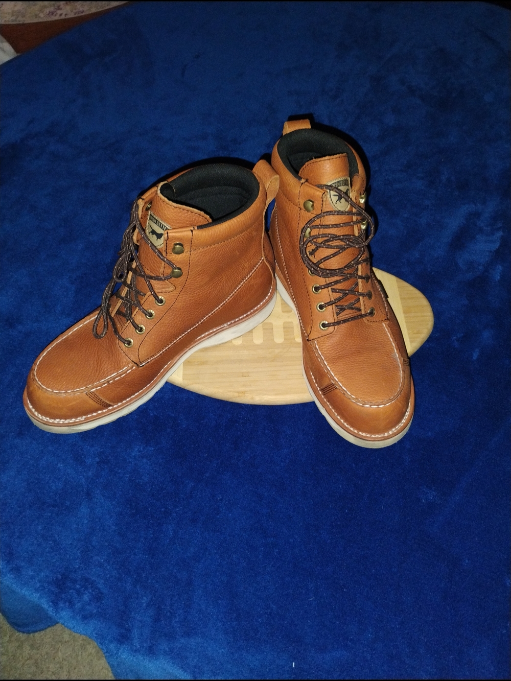 Red Wing/Wingshooter -IRISH SETTERMen's Leather Moc Toe Lace-Up Work/HuntinBoots